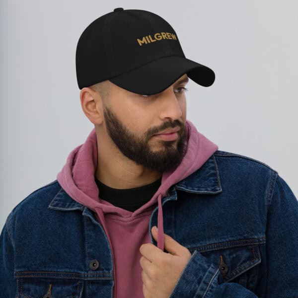 milgrew signature dad hat black