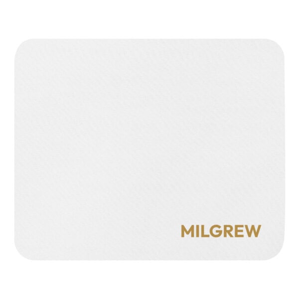milgrew signature mouse pad white