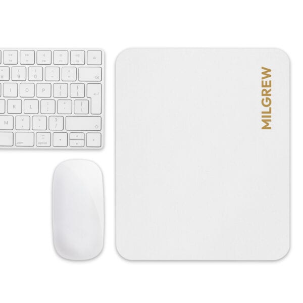 milgrew signature mouse pad white