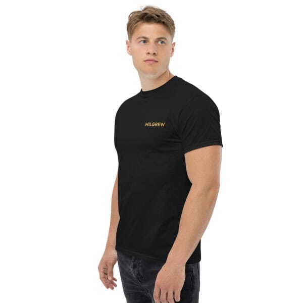 milgrew signature men's classic tee black