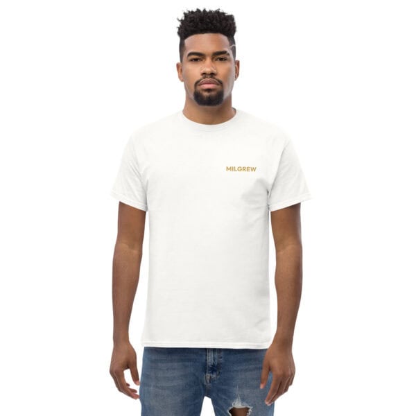 milgrew signature unisex classic tee white